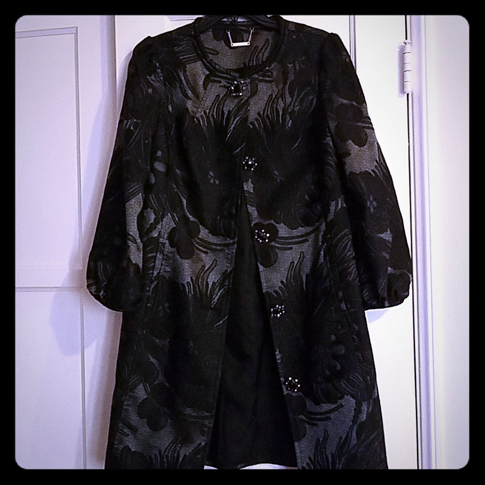 New Without Tags Black and Silver Trina Turk